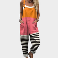 Victoria | Comfortable Printed Jumpsuit