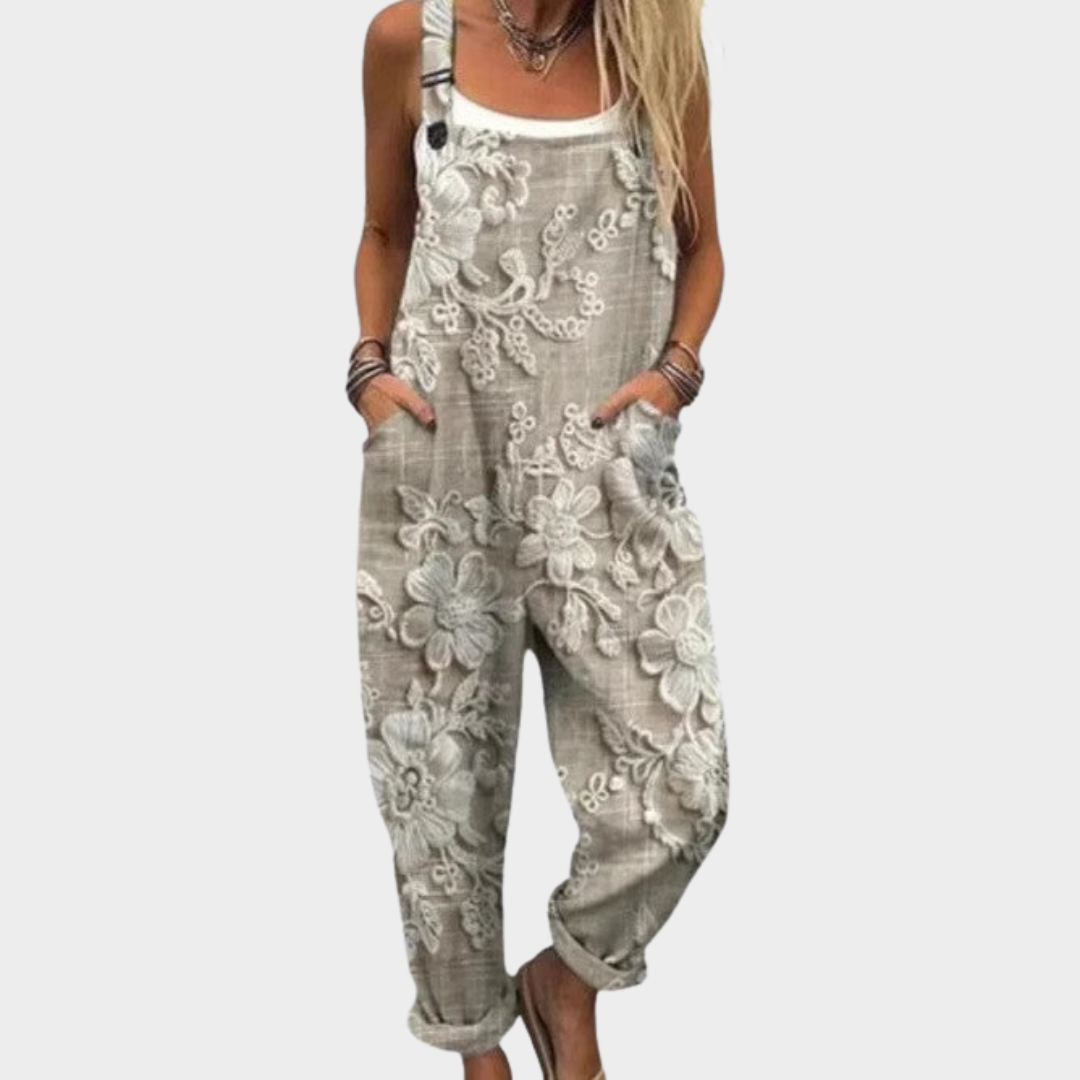 Mabel | Comfortable Printed Jumpsuit