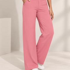 Lize Comfortable Wide-Leg Stretch Pants - 16