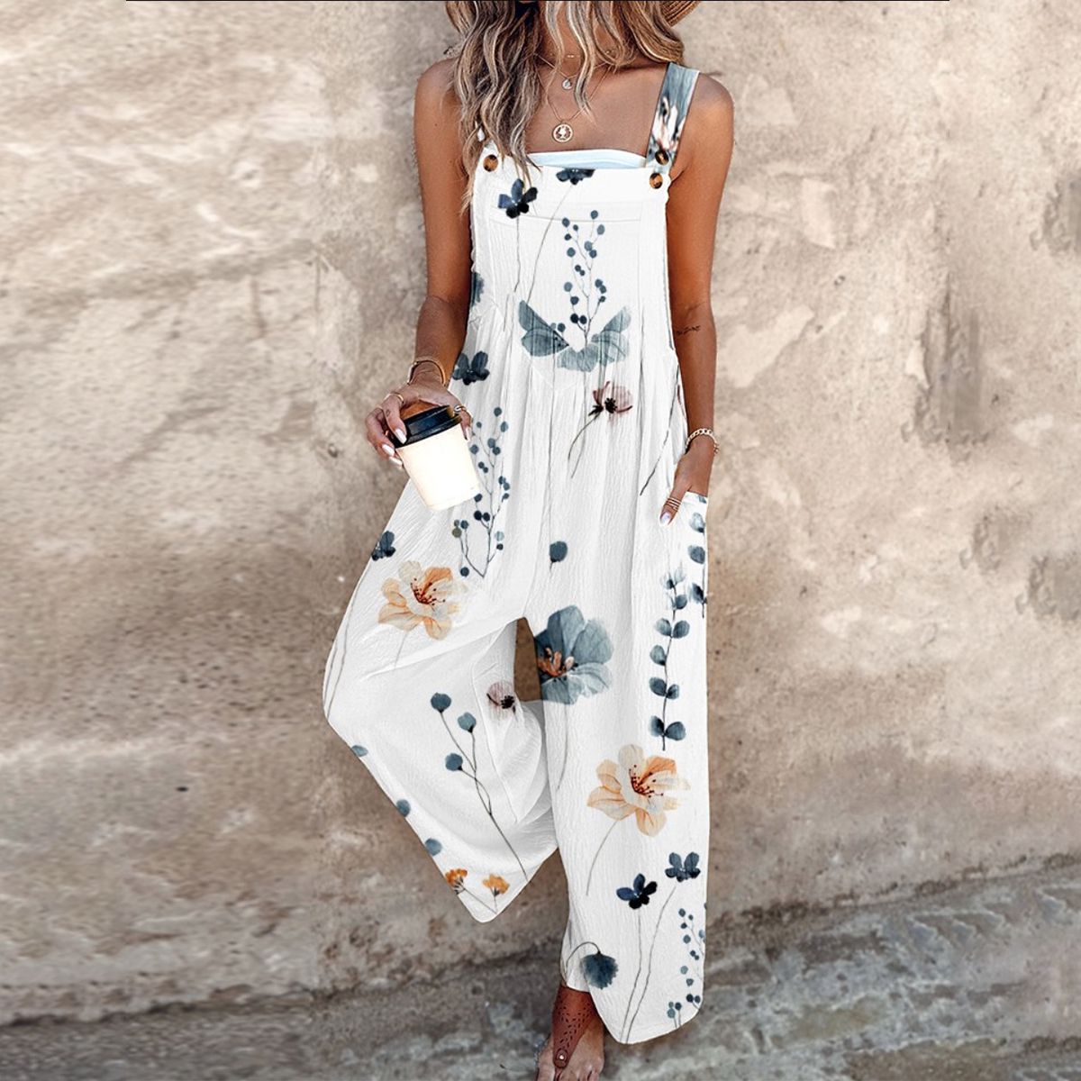 Elin | Comfortable Printed Jumpsuit