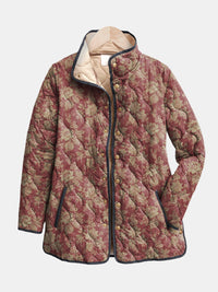 Veradette | Retro Floral Print Jacket