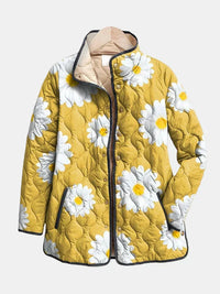 Antonia | Charming Daisy Pattern Jacket