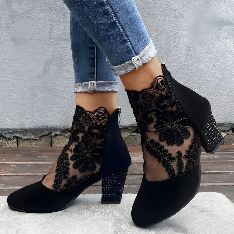 Norene | Stylish Breathable Orthopedic Heels - 1