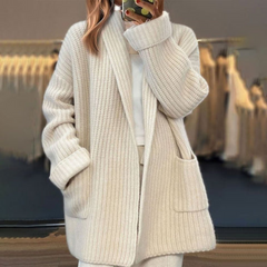 Thalira | Elegant Oversized Cardigan - 3