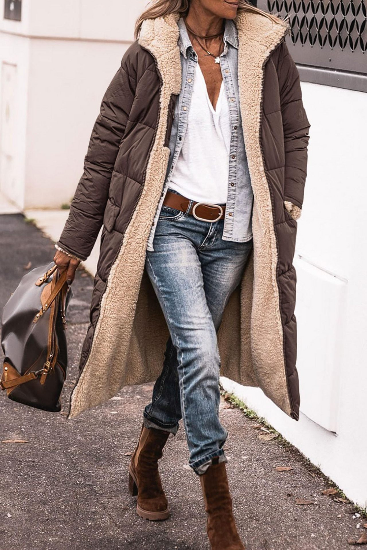 Sophia - Reversible Chic Coat