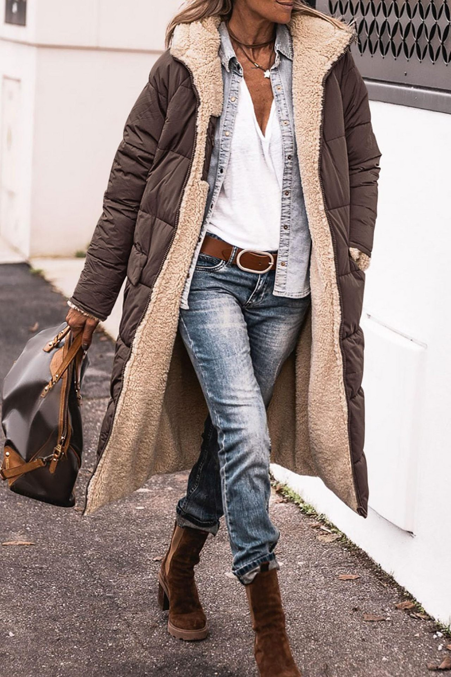 Sophia - Reversible Chic Coat