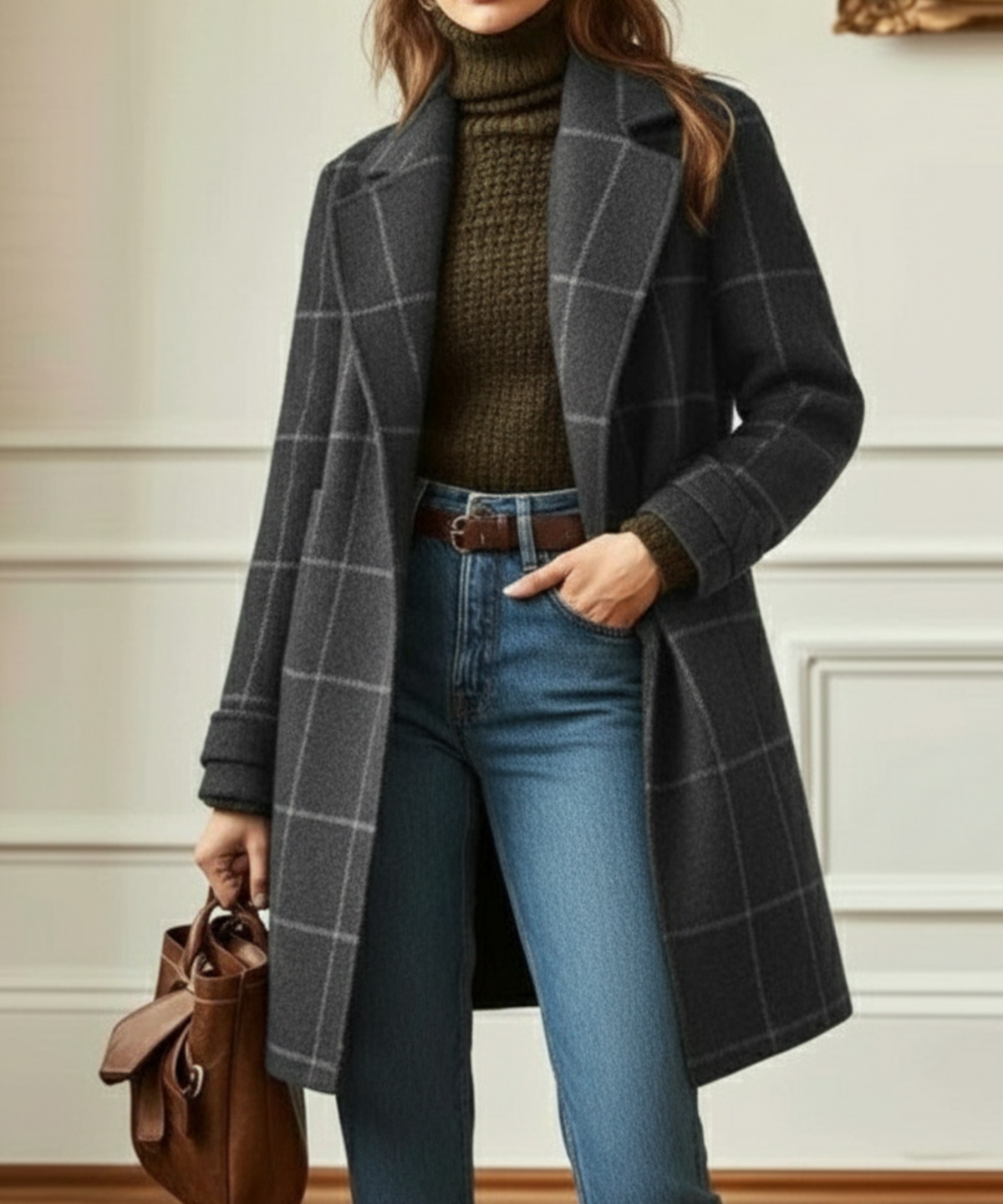 Jennifer | Check Jacket - 3
