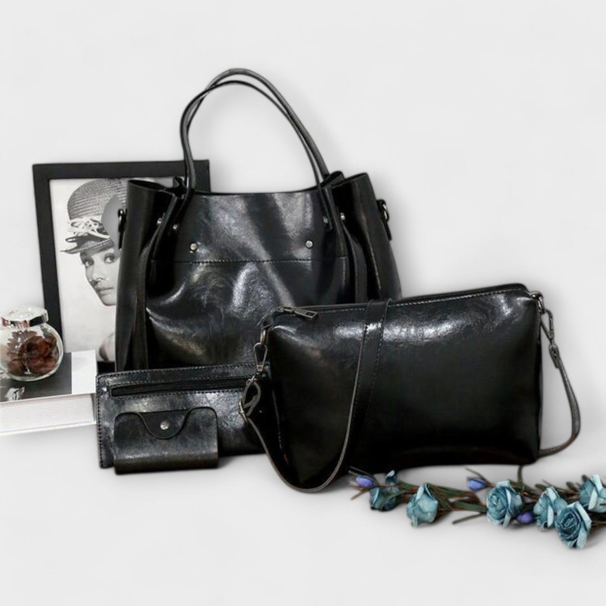 Selene | 4-Piece Vintage Bag Set