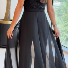 Louna | Stylish Sleeveless Jumpsuit - 2