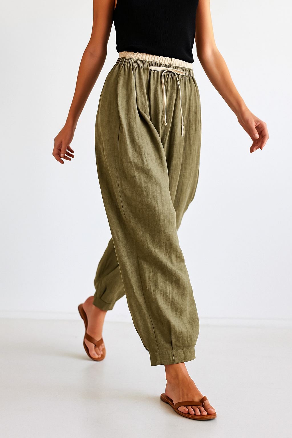 Elara Linen Trousers