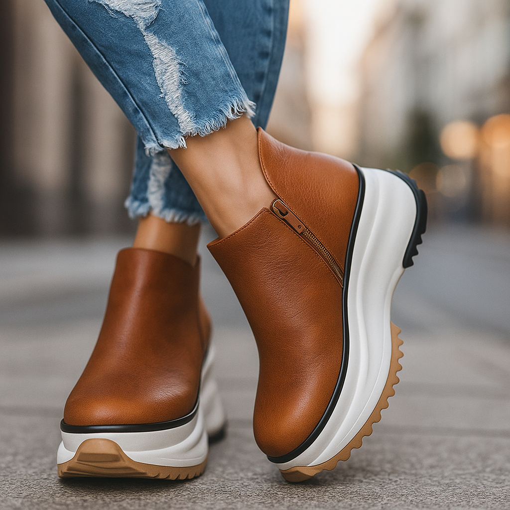 Nora Platform Sneakers - 1