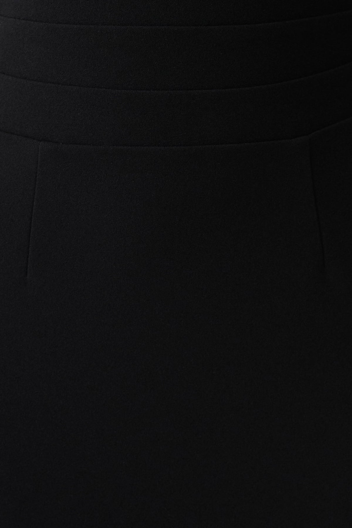 Elan Stretch Crepe Maxi Dress - Black