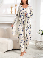 Kathy | Women Vintage Floral Pajama Set