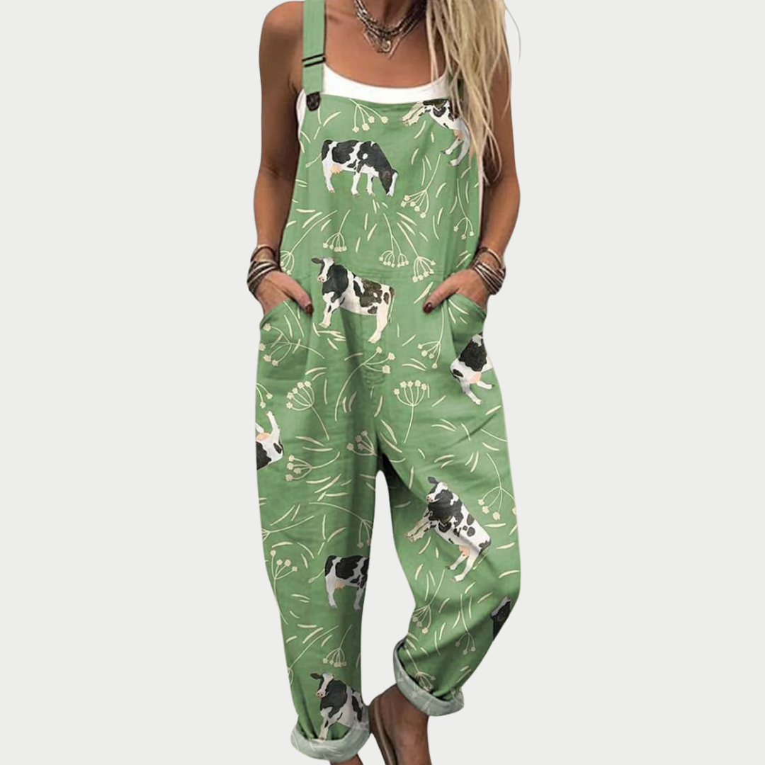 Philippa | Comfortable Printed Jumpsuit