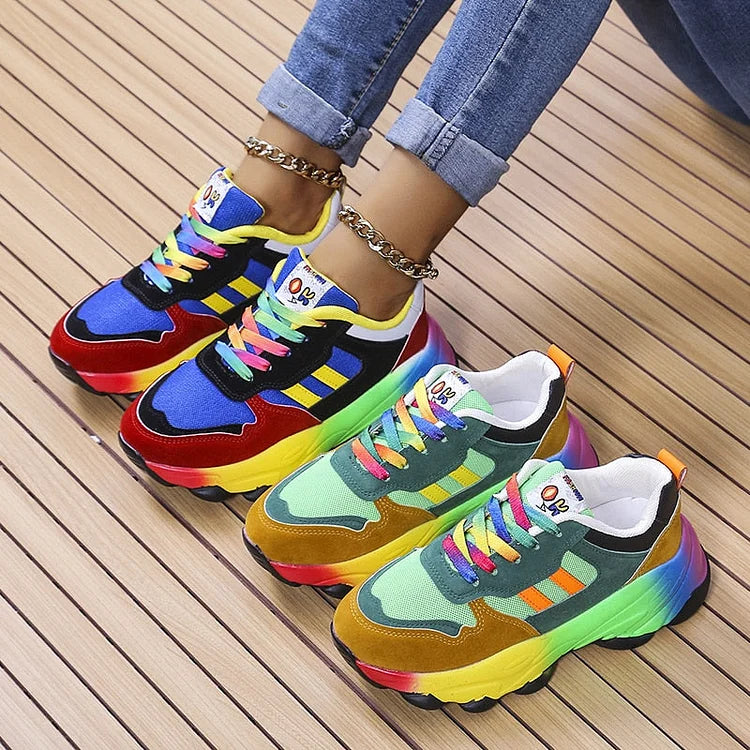 Isolina | Colorful Comfort Sneakers