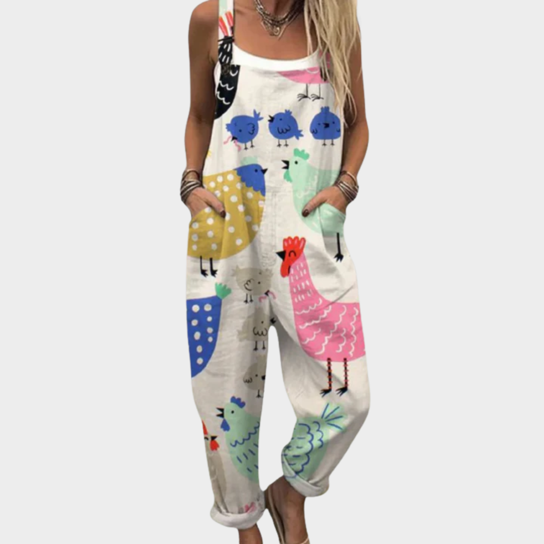 Livia | Comfortable Printed Jumpsuit