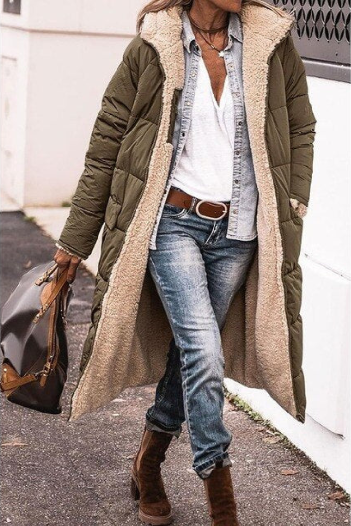 Sophia - Reversible Chic Coat