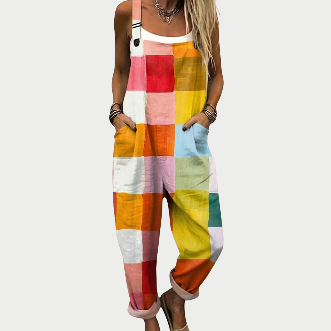 Sabine | Comfortable Printed Jumpsuit