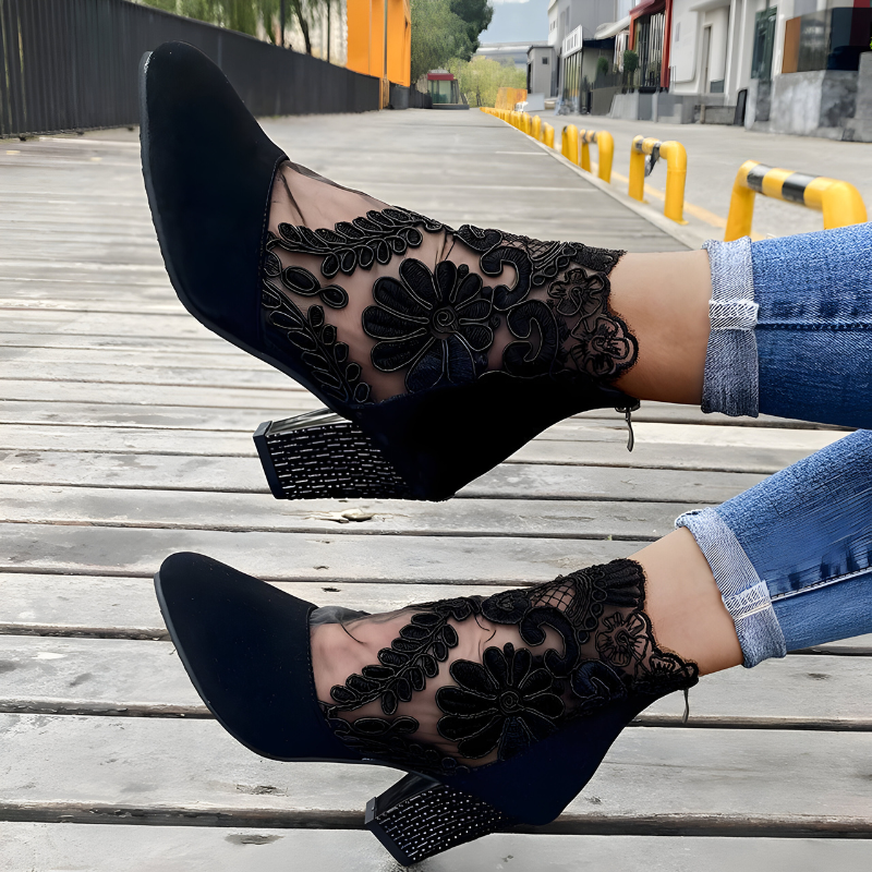 Norene | Stylish Breathable Orthopedic Heels - 4