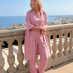 Yael | Three Piece Relaxed Top Pant Set