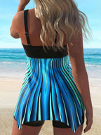 SeaHaven | Tropical Tankini Set – Confidence & Coverage for Every Summer Move
