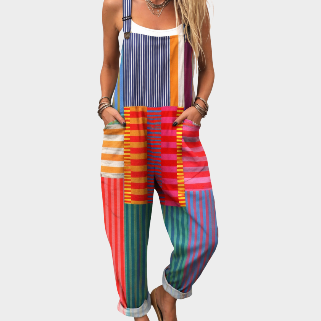 Ruth | Comfortable Printed Jumpsuit