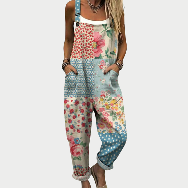 Comfortable Printed Jumpsuit