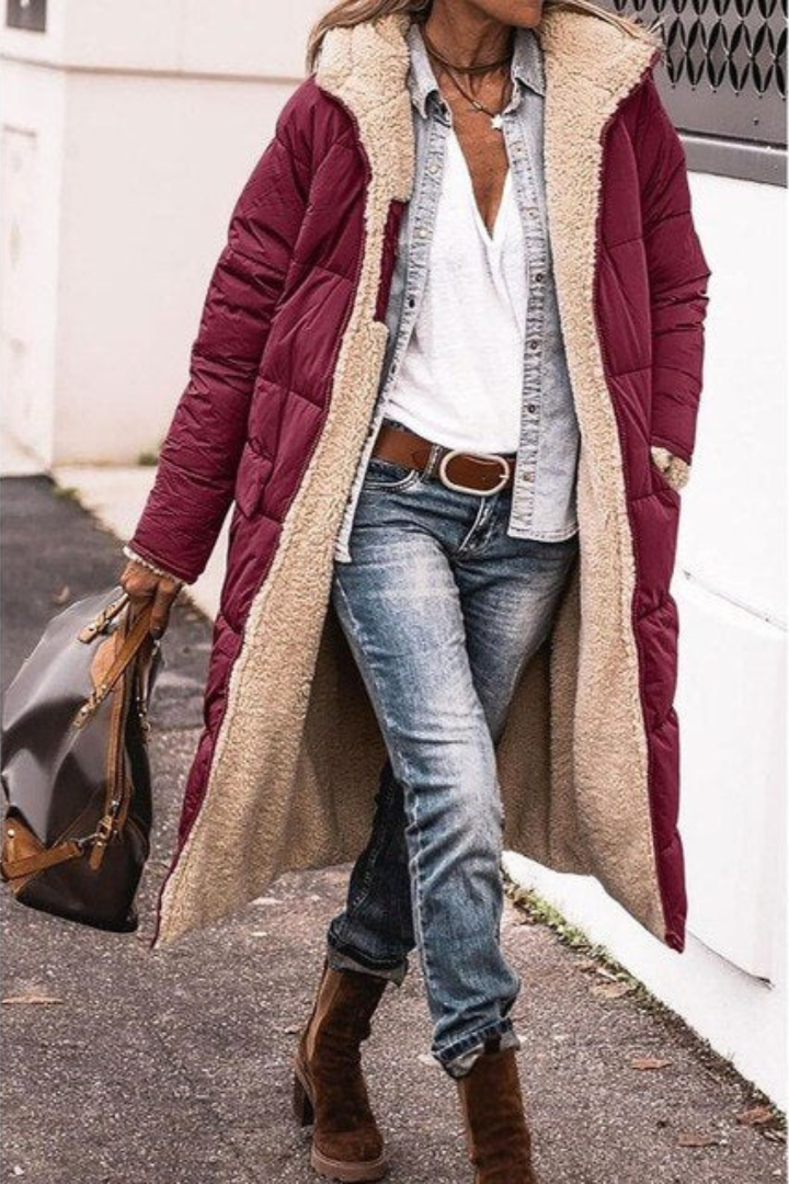 Sophia - Reversible Chic Coat