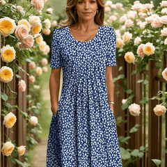 Georgina | Elegant Dress with Tummy Coverage