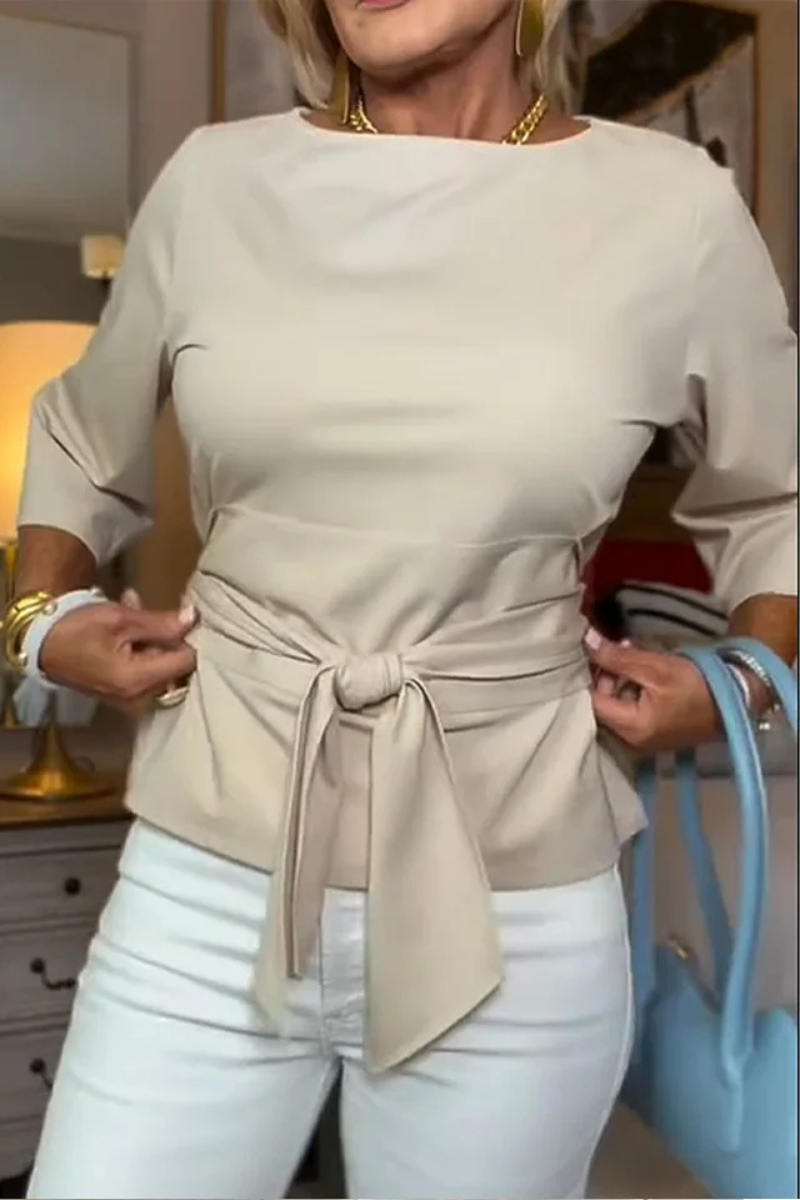 Daria | Stylish Bow Tie Waist Top - 6