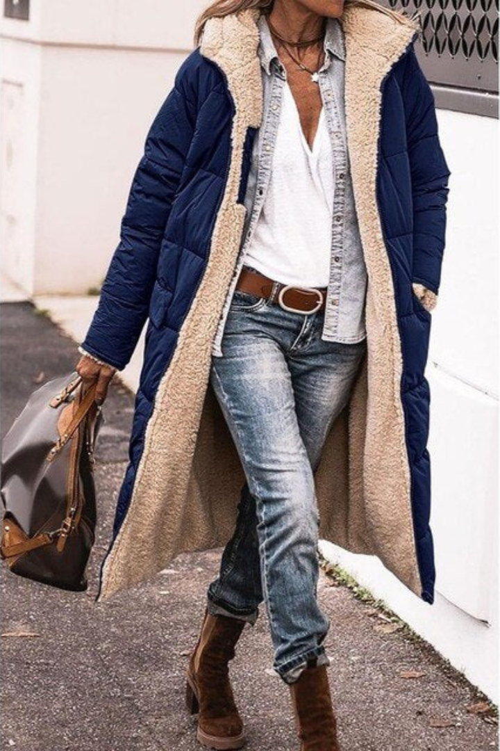Sophia - Reversible Chic Coat