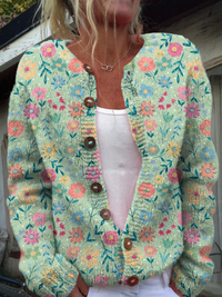 Anna | Vintage Floral Cardigan