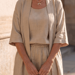 Yael | Three Piece Relaxed Top Pant Set