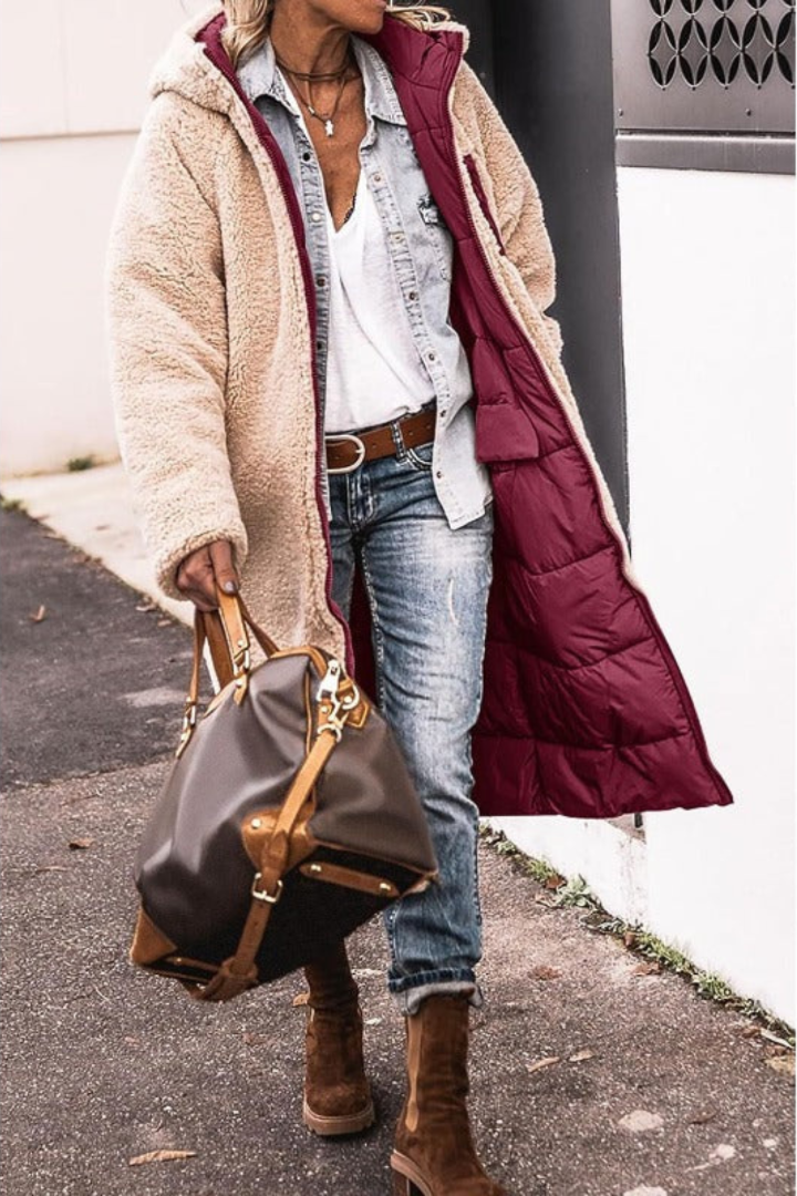Sophia - Reversible Chic Coat