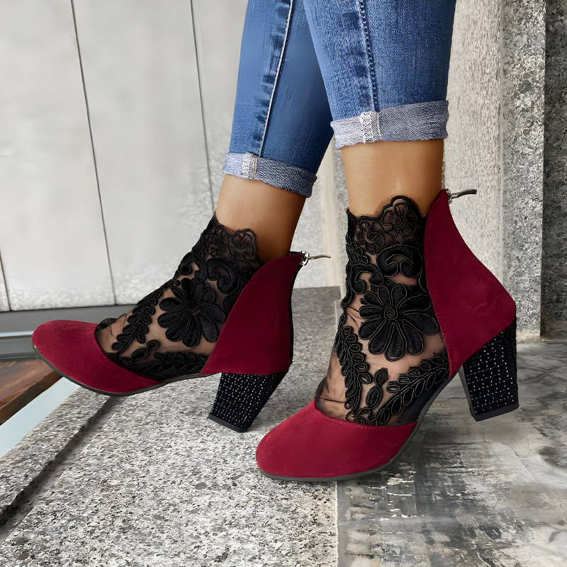 Norene | Stylish Breathable Orthopedic Heels - 7