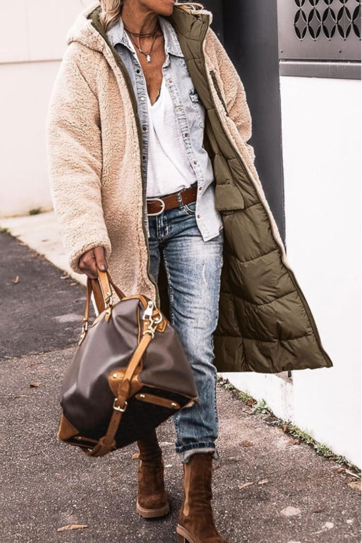 Sophia - Reversible Chic Coat