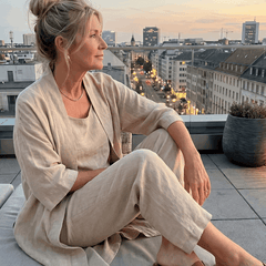 Yael | Three Piece Relaxed Top Pant Set
