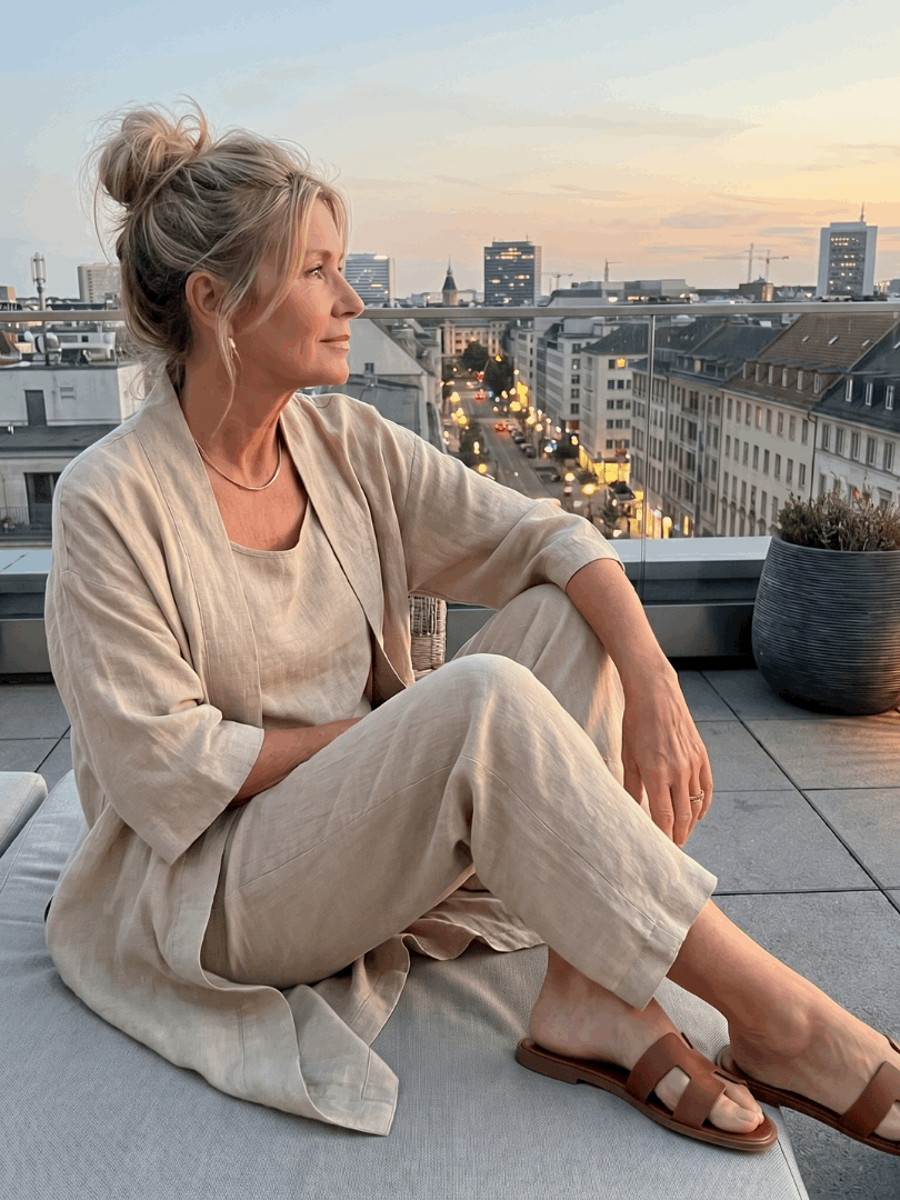 Yael | Three Piece Relaxed Top Pant Set