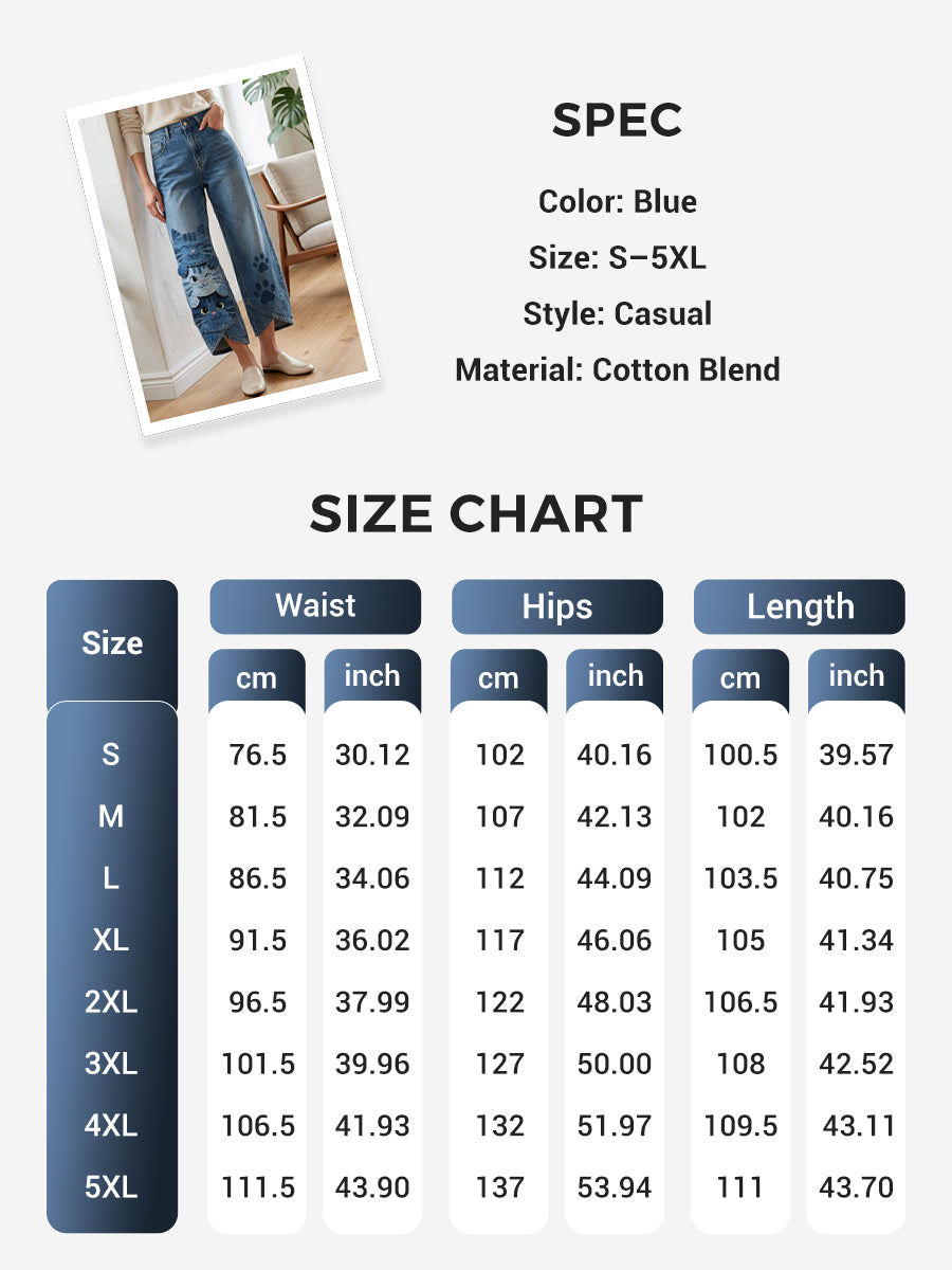 Women's Animal Art Print Pants - 10