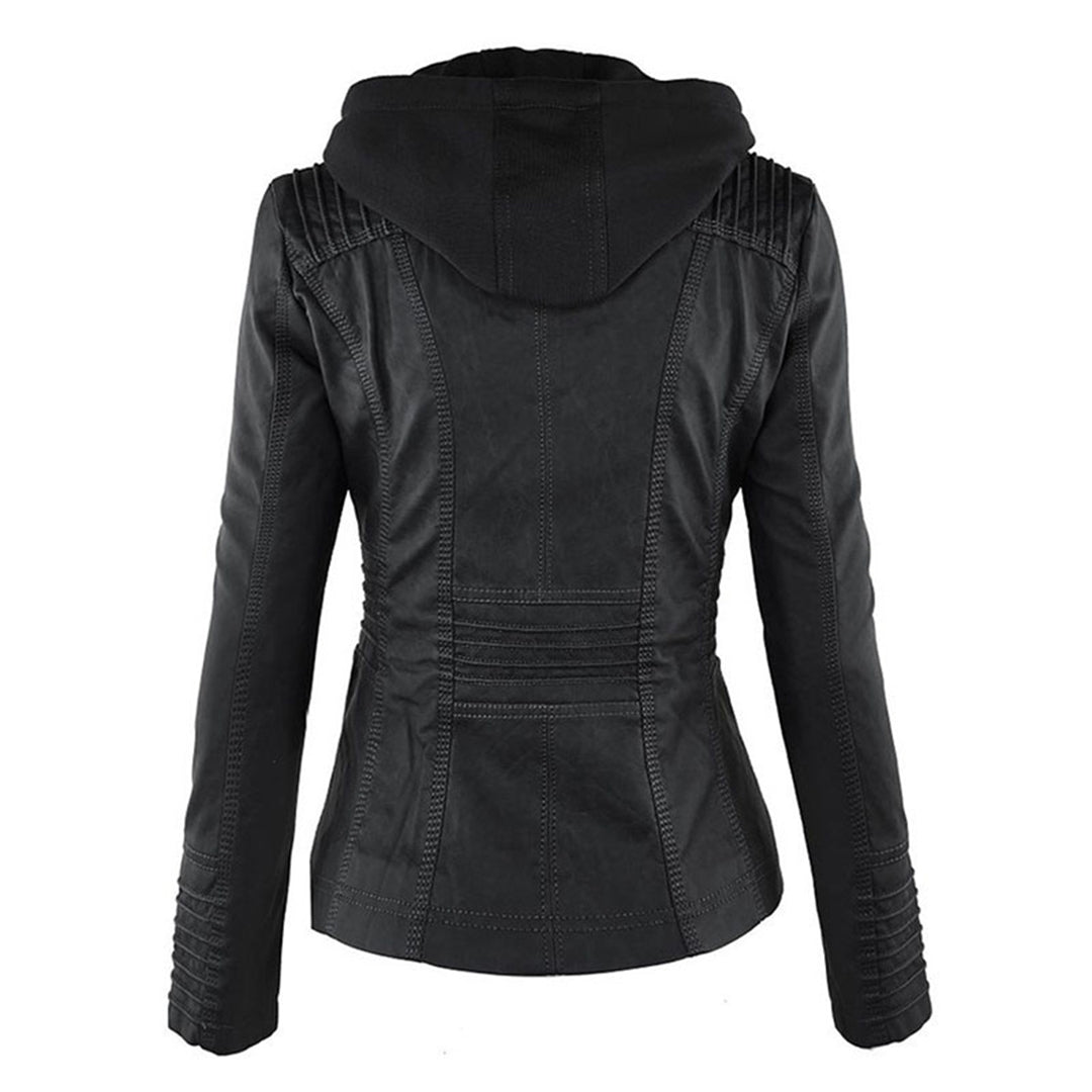 Flavia | Sturdy Elegant Leather Jacket