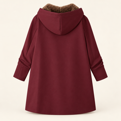 Josefin | Cozy Sherpa-Lined Hooded Coat - 13