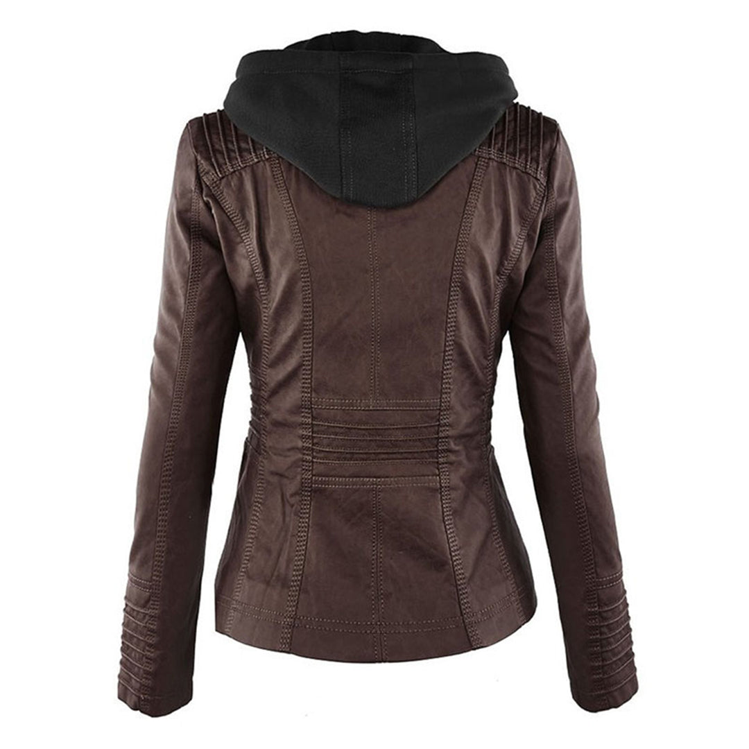 Flavia | Sturdy Elegant Leather Jacket