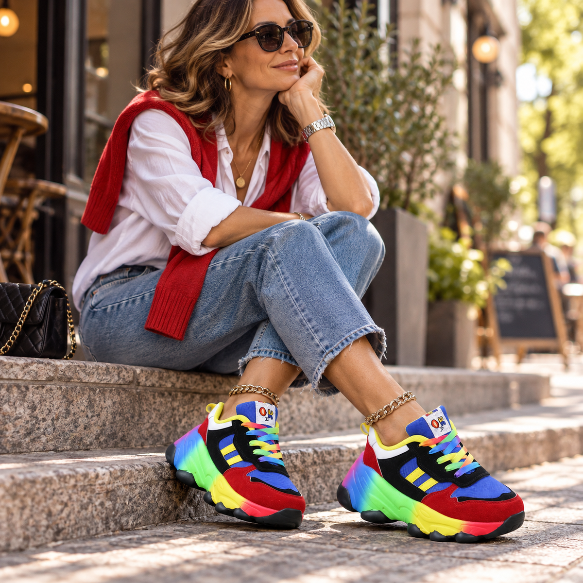 Isolina | Colorful Comfort Sneakers