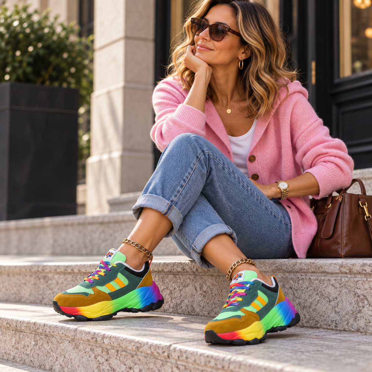 Isolina | Colorful Comfort Sneakers