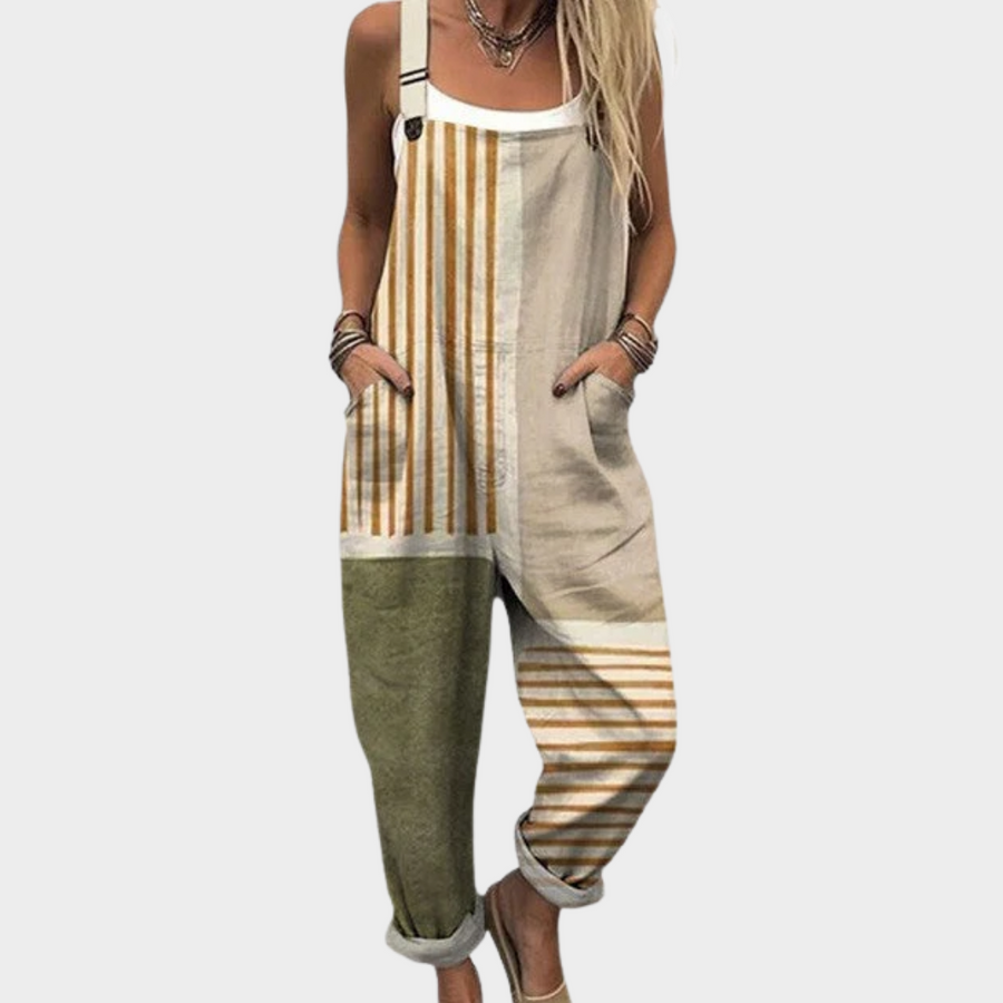Comfortable Printed Jumpsuit