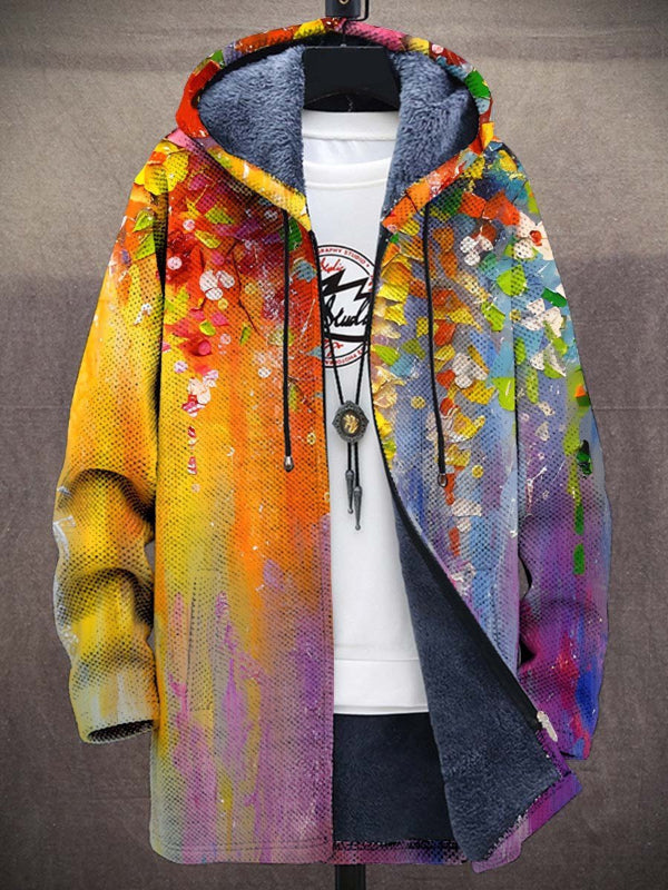 Cynthia | Artful Hooded Cardigan - 2