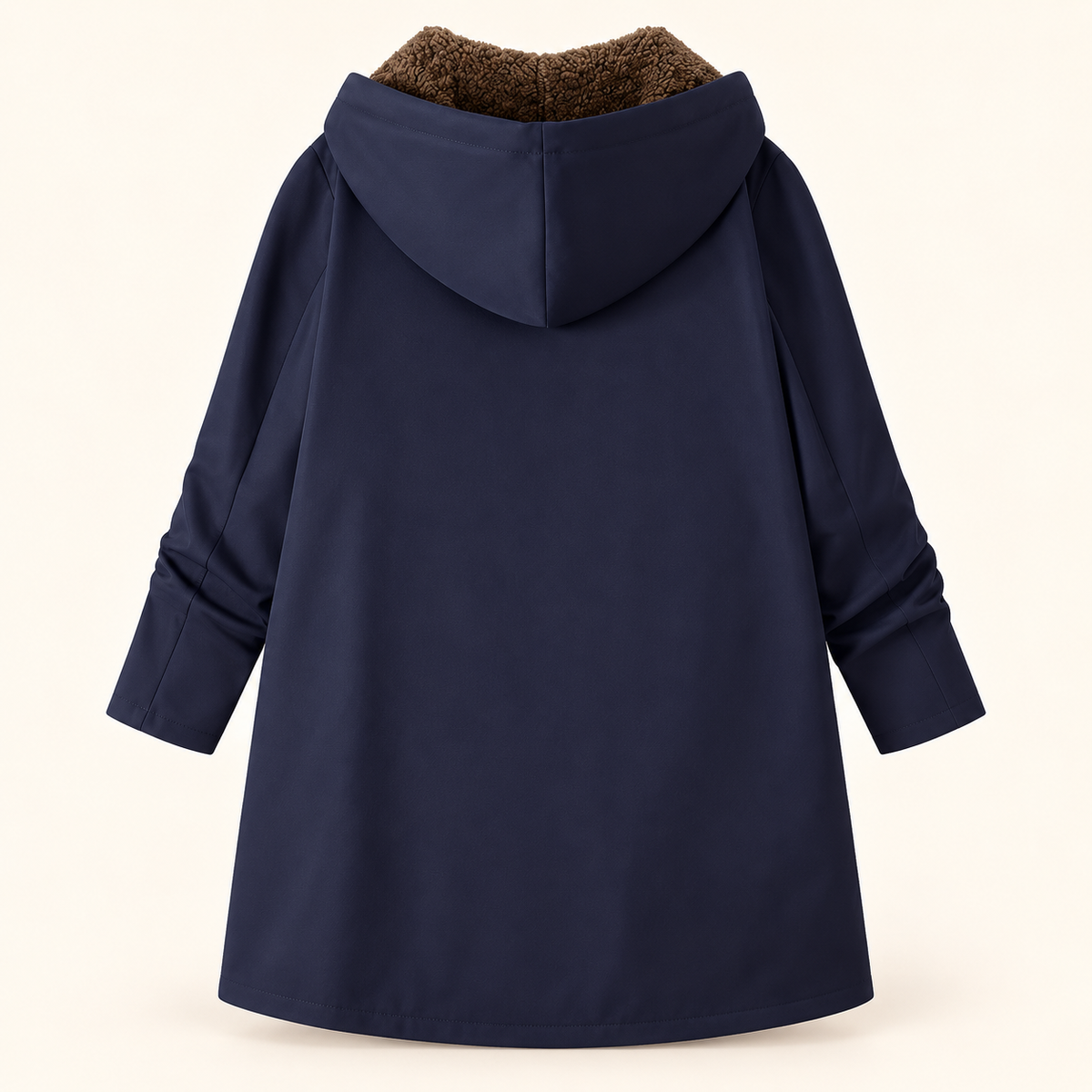 Josefin | Cozy Sherpa-Lined Hooded Coat - 2
