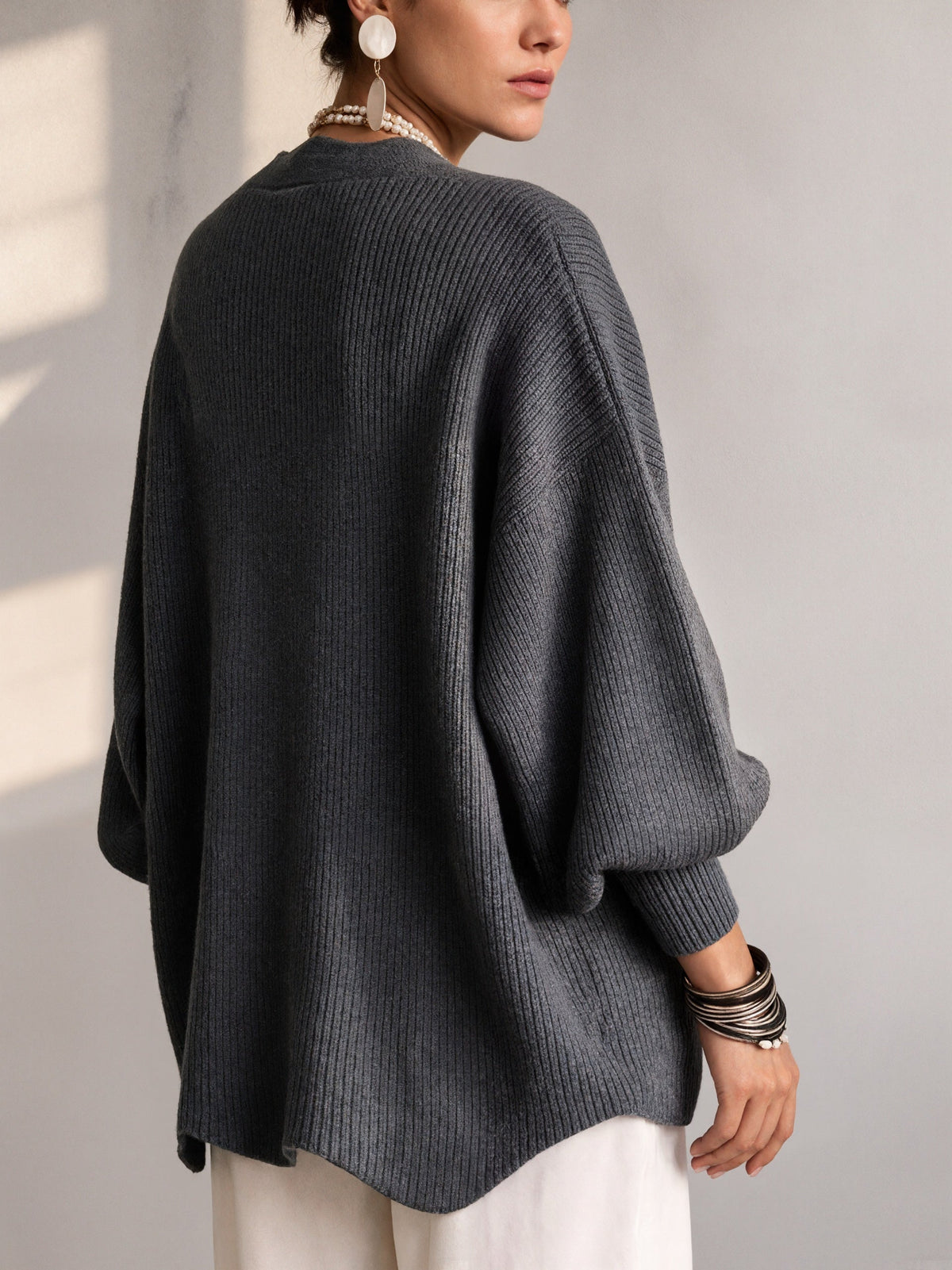 Susan | Everyday Button Front Cardigan Sweater - 2