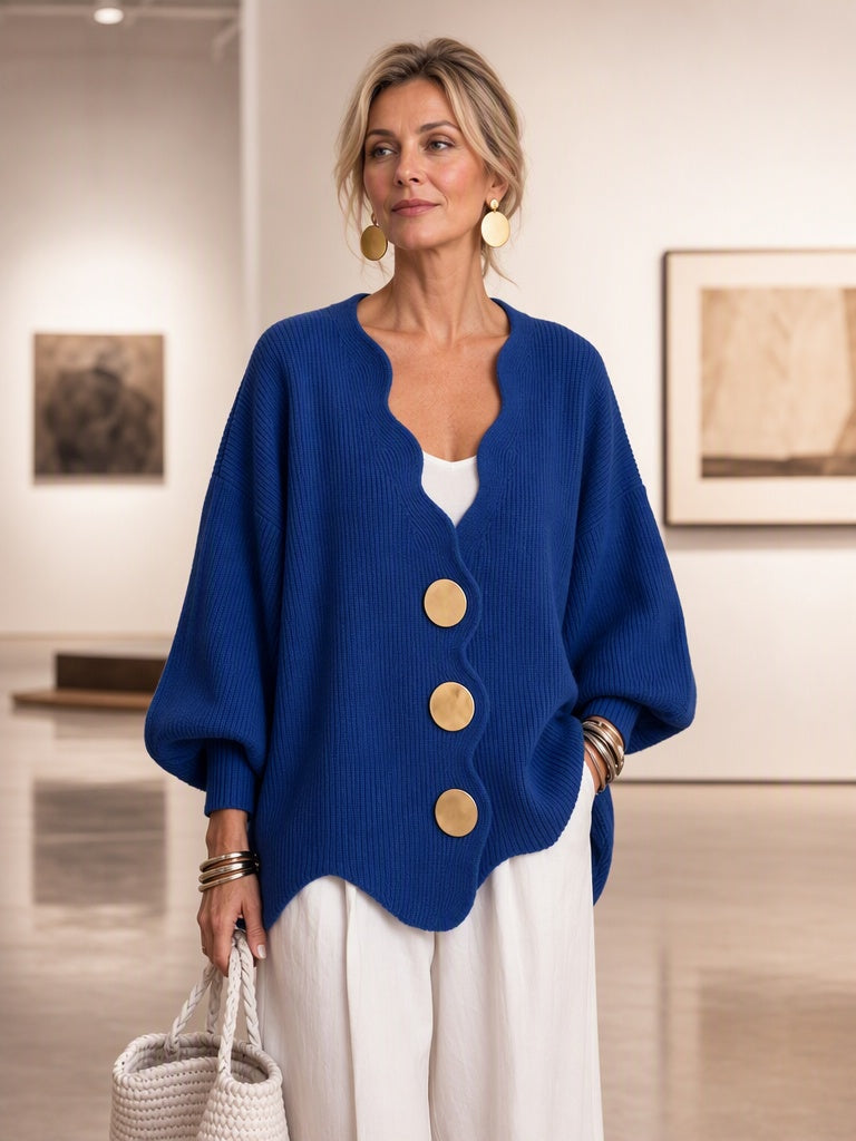 Susan | Everyday Button Front Cardigan Sweater - 8