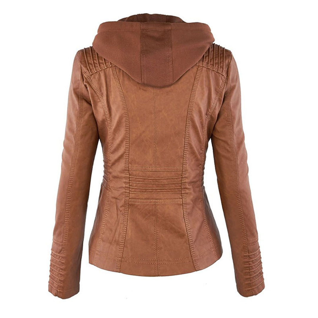 Flavia | Sturdy Elegant Leather Jacket